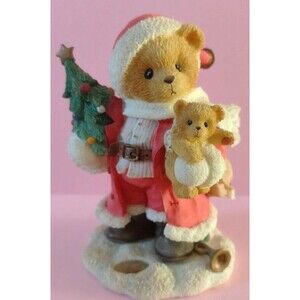 Cherished Teddies #176036 Klaus "Bearer of Good Tidings" 1996 Christmas Santa